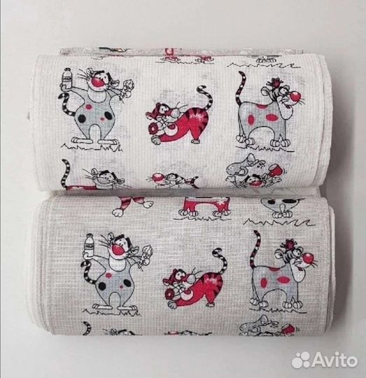 Полотенце кухонное вафельное