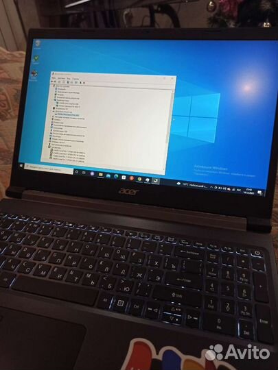 Игровой ноутбук Acer Aspire 7
