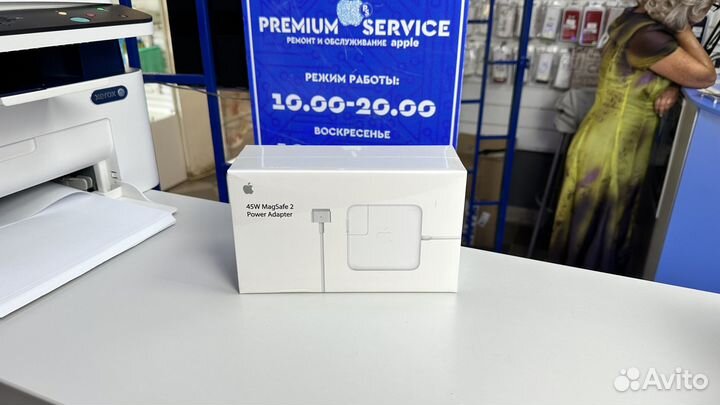 Зарядка MacBook MagSafe 2 Оригинал 45w Новый