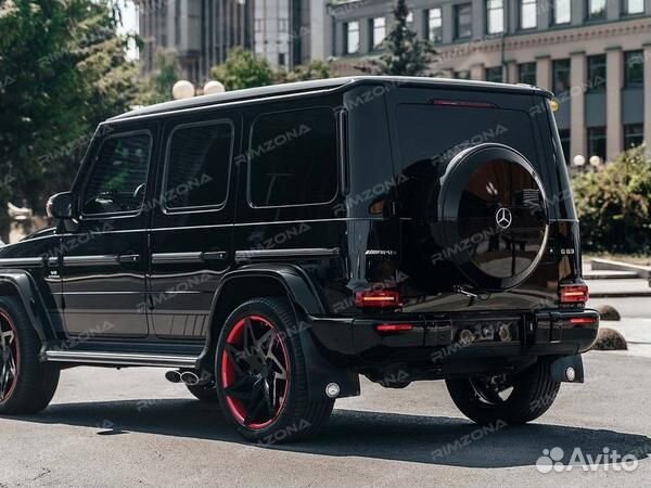 Кованые диски AMG 63 R22 на Mercedes G-class