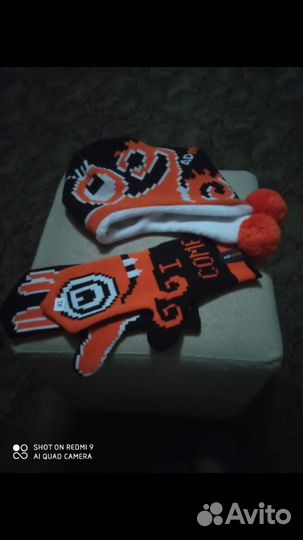 Комплект шапка шарф 54/56