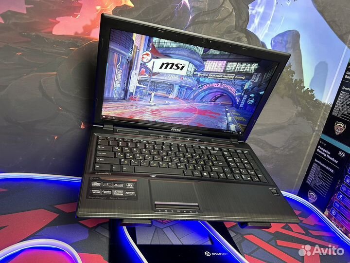 Игровой ноутбук MSI Apache i5 GTX 850M 16GB озу