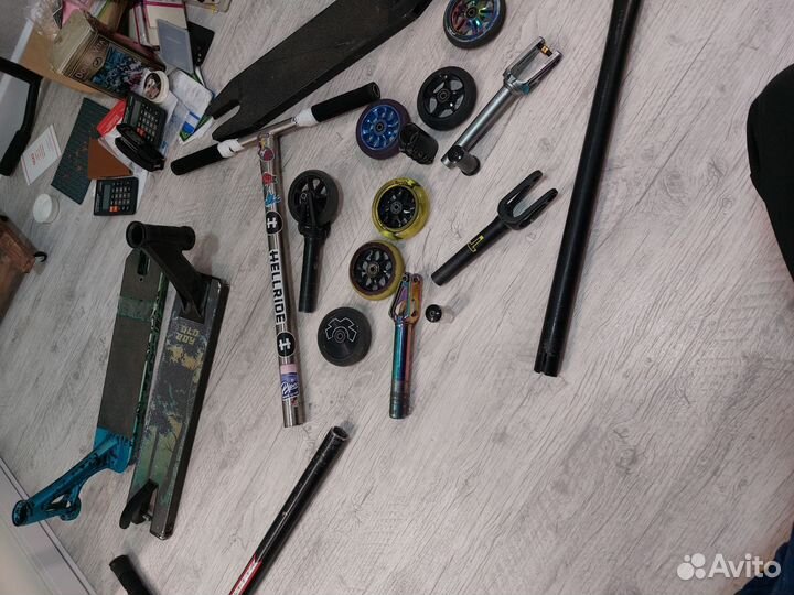 Трюковой самокат кастом