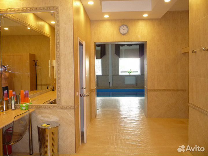 Сауна с теплым бассейном