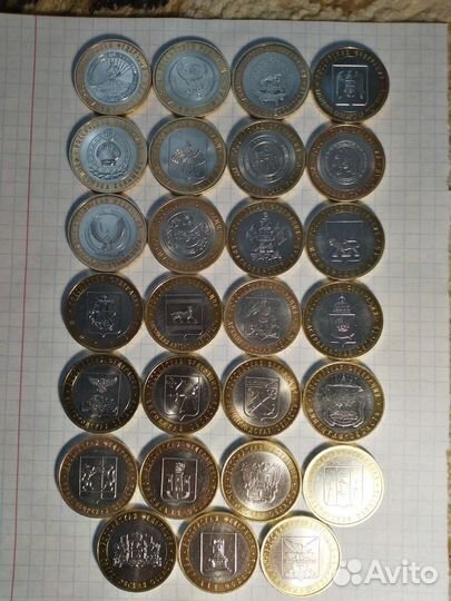 Юбилейные монеты серии Российская Федерация