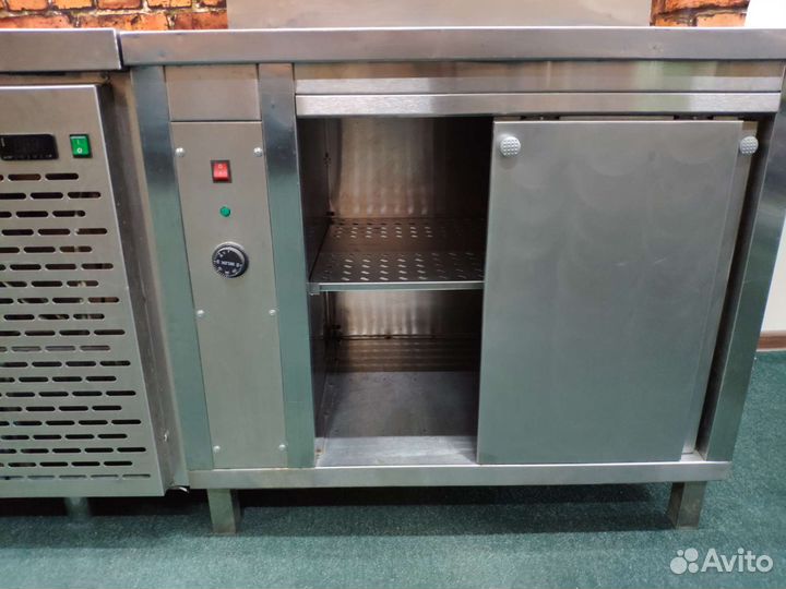 Стол тепловой с дверьми купе