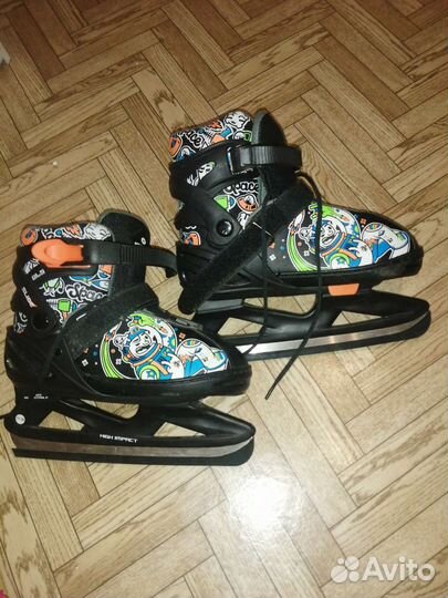 Коньки детские раздвижные 31 36