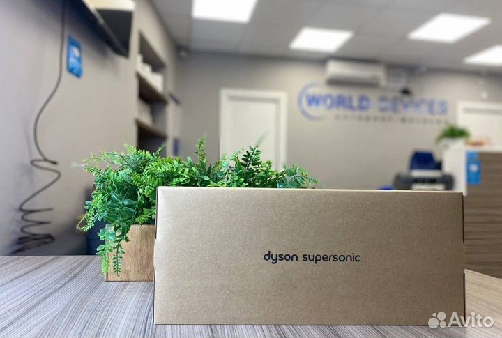 Фен Dyson Supersonic HD08, никель/медь