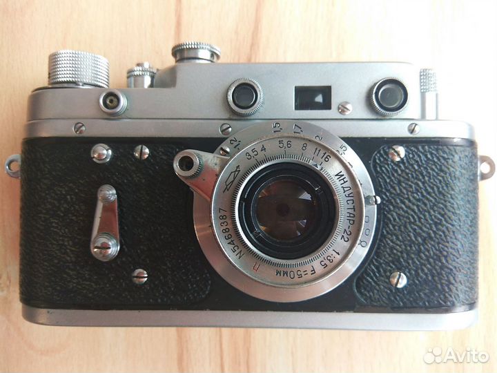 Фотоаппарат Зоркий 2С с Индустар 22 1954г