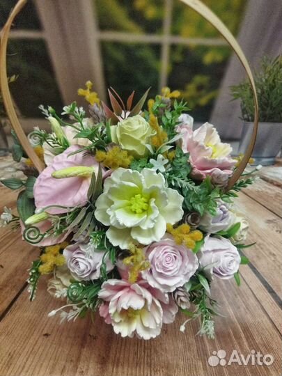 Мыло ручной работы букет