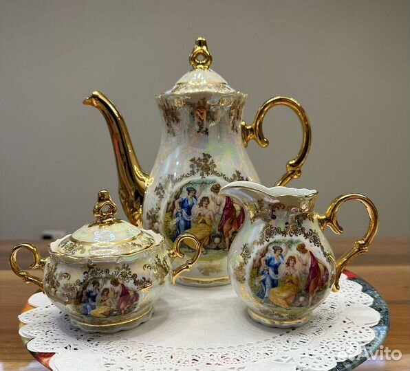 Чайный сервиз 6 персон Соната, Мадонна, перламутр