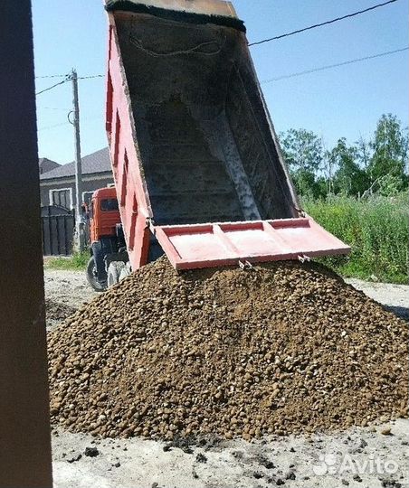 Песок щебень отсев доставка