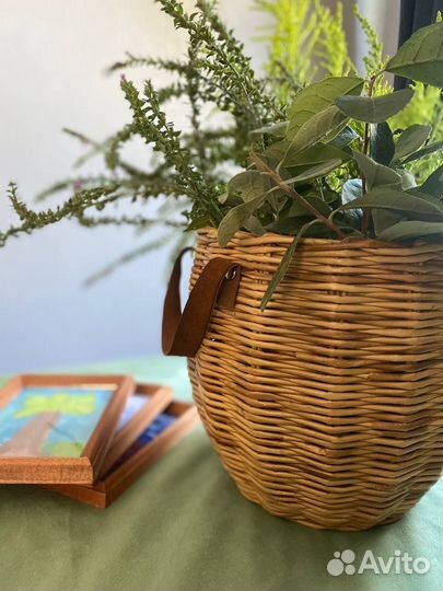 Корзины плетеные из лозы