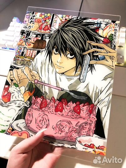 Аниме на стекле, Эл, Тетрадь смерти