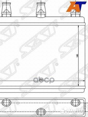 Радиатор отопителя салона BMW 7 E65/E66/E67/E6