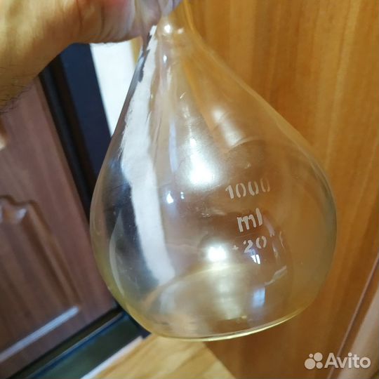 Колбы лабораторные стеклянные 1000 мл (2шт)