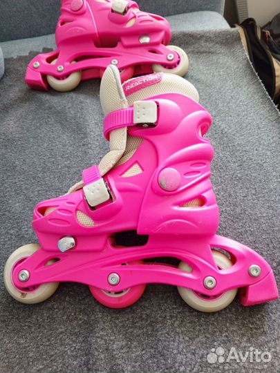 Роликовые коньки детские раздвижные