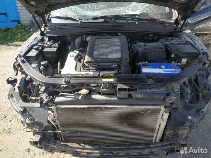 Hyundai Santa Fe 2.2 МТ, 2006, битый, 156 000 км