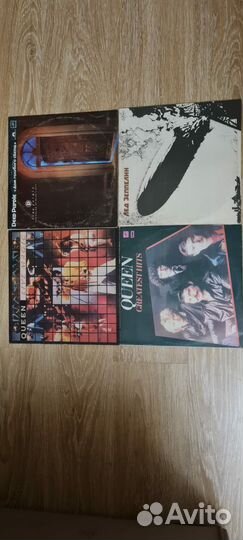 Виниловые пластинки рок зарубежный