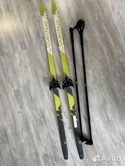 Беговые лыжи с палками