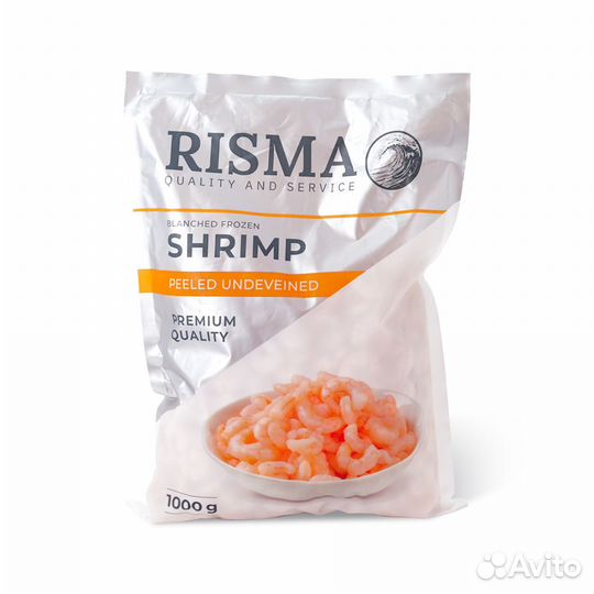 Креветки салатные Risma варено-морож 1кг доставка