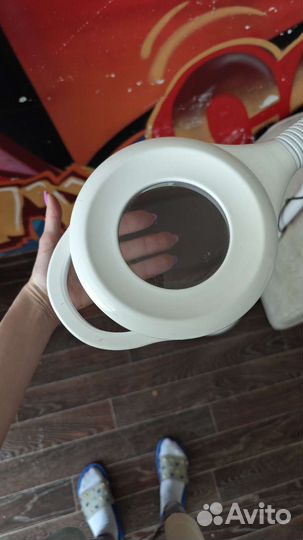 Лампа лупа напольная