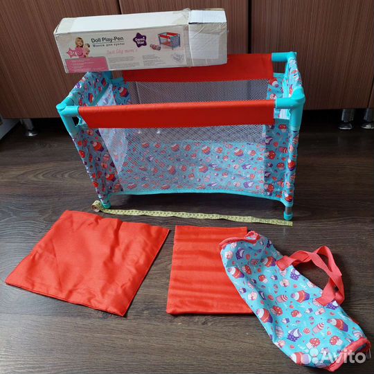 Новая кровать-манеж для кукол Demi Star