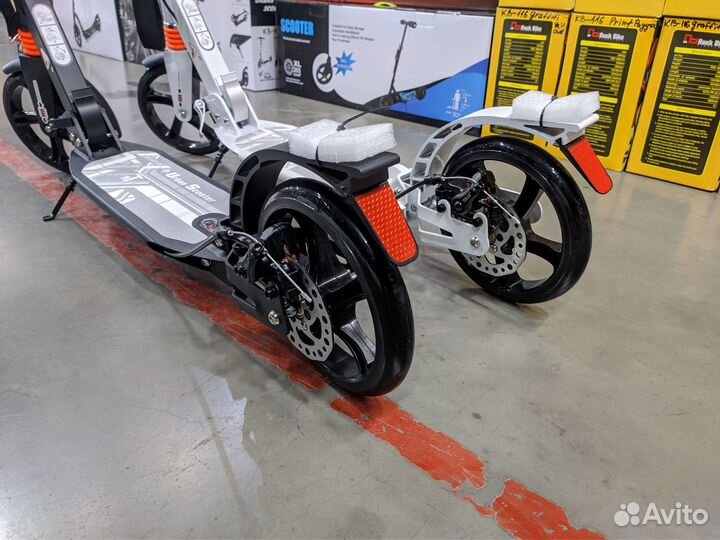 Самокат urban Scooter Pro Ручной дисковый тормоз