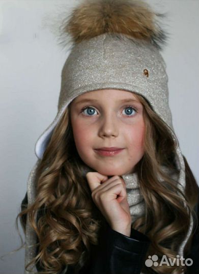 Зимняя шапка для девочки