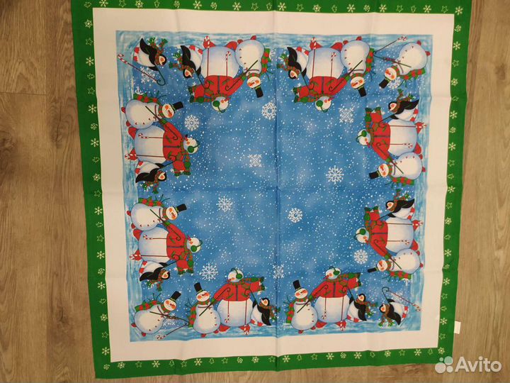 Скатерти и салфетка новогодние