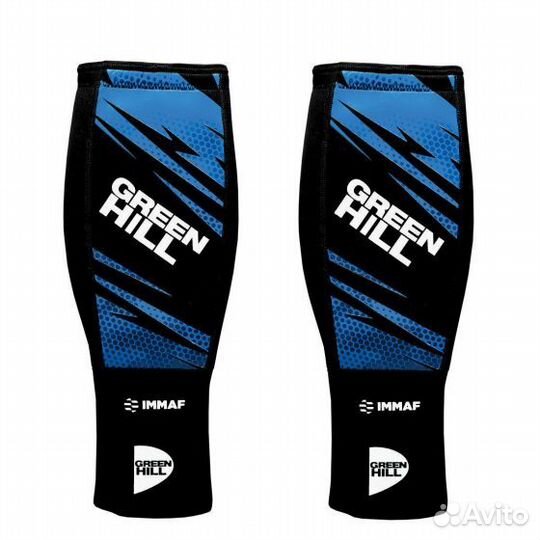 Щитки на голень GH immaf approved синие (L)