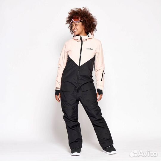 Комбинезон жен Oneskee Pink/Black