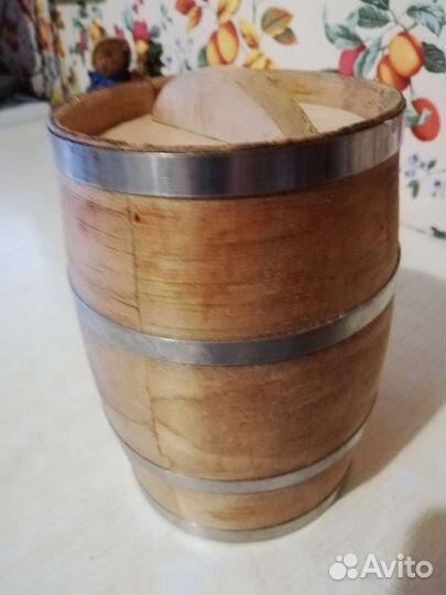 Туесок для мёда, соли. Винтаж