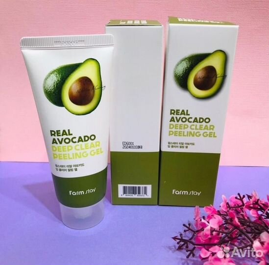 Пилинг-гель Farmstay Real Avocado