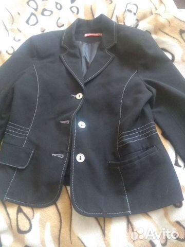 Пиджак для девочки рост 140-146