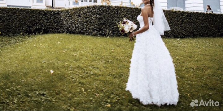 Свадебное платье Papilio. Фата в подарок торг