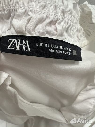 Рубашка белая Zara