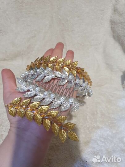 Ободок греб для волос