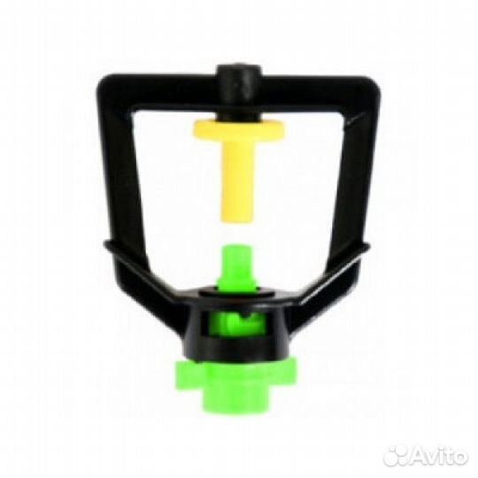 Микроджет (зеленый) для дождевания газонов, теплиц