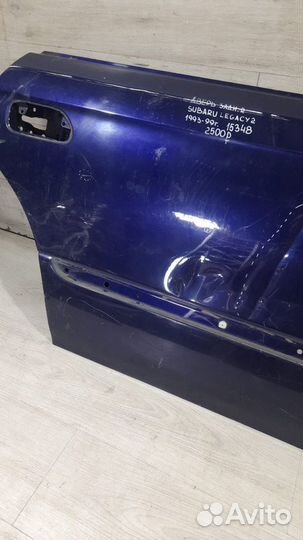 Дверь задняя правая Subaru Legacy 2 С 1993 По 1999