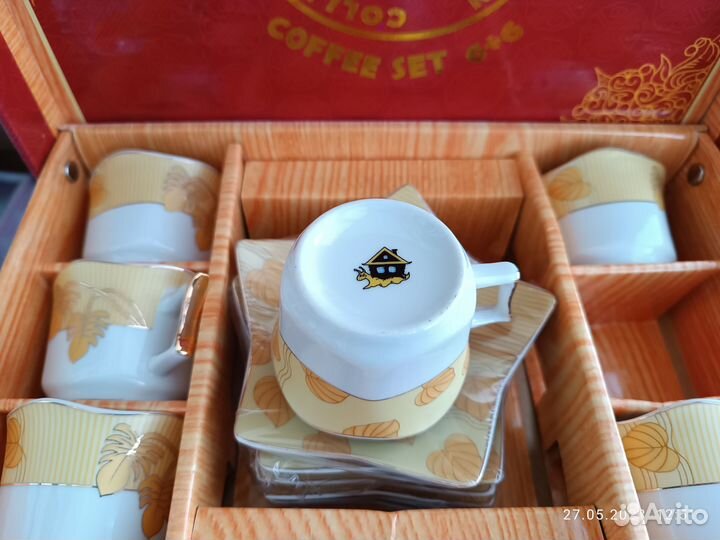 Кофейный сервиз новый