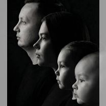 Фотосессия ии - портрет поколений, Нижний Новгород