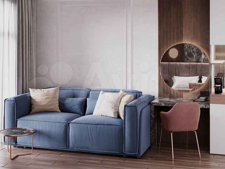 2-к. квартира, 53,8 м², 8/10 эт.