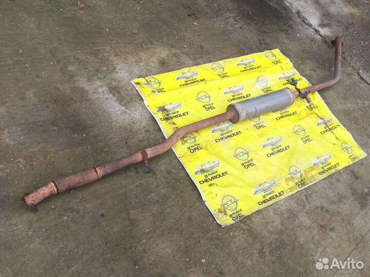 Средняя часть глушителя Шевроле Спарк м200