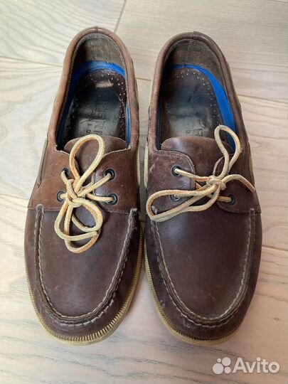 Топсайдеры Sperry 10W 41 EUR кожаные мокасины