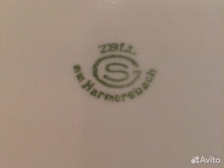 Винтаж поднос керамика Германия