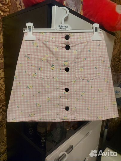 Юбка джинсовая