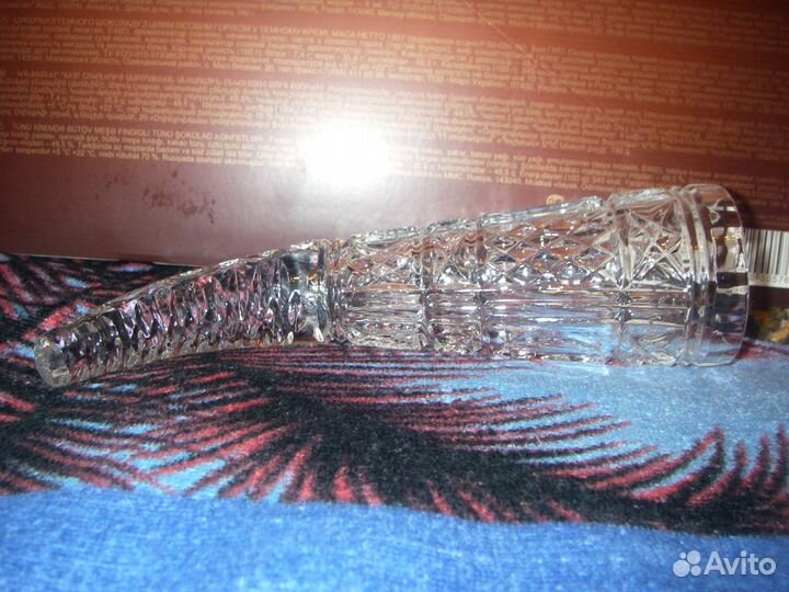 Хрустальный рог-бокал