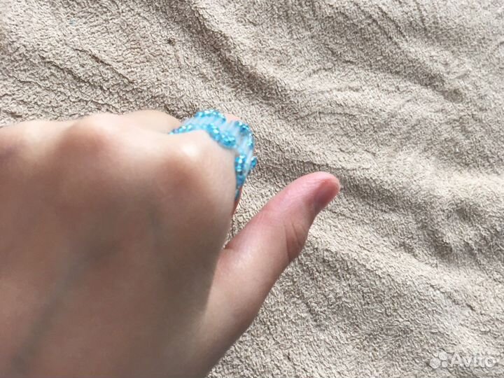 Колечко из стекляруса