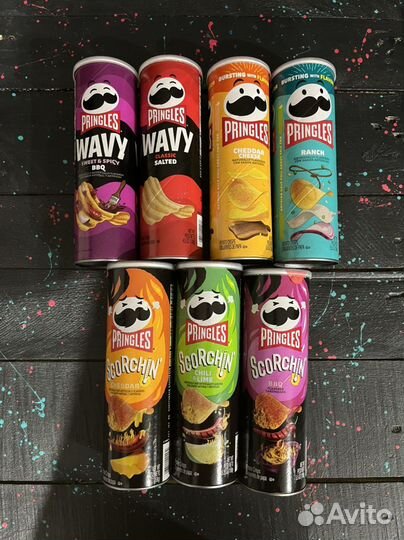 Чипсы Pringles (США / Европа / Япония )